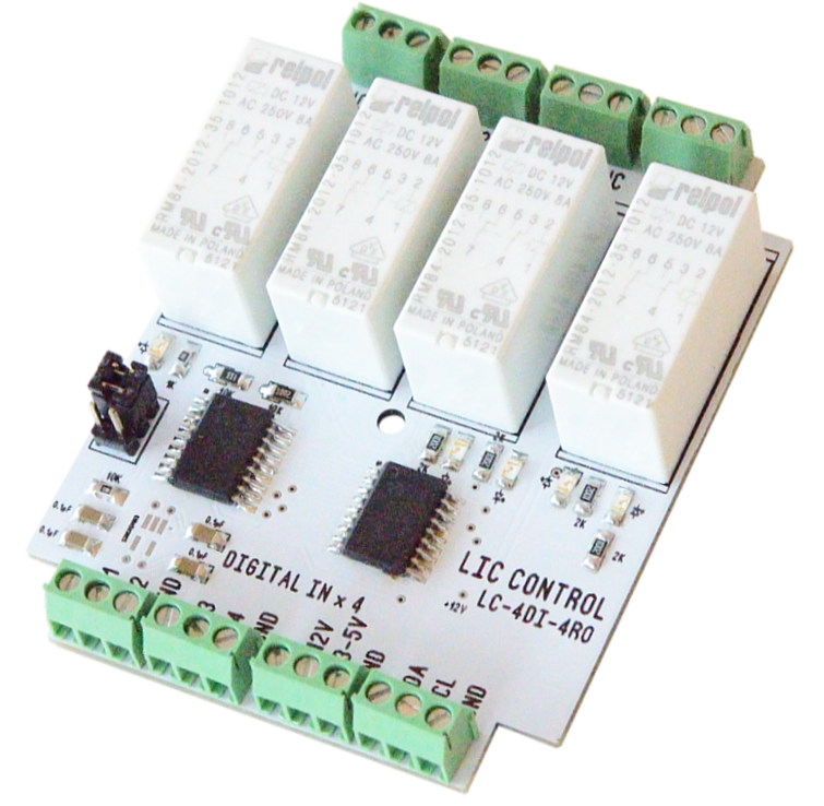 16 channel i2c rele module
