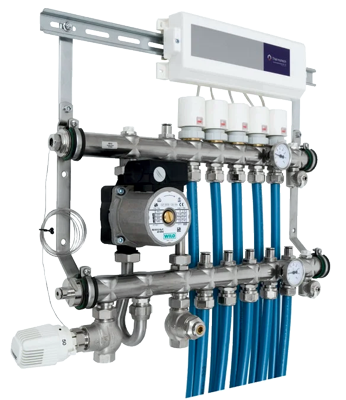 Контроллер управления смесительным узлом теплых полов