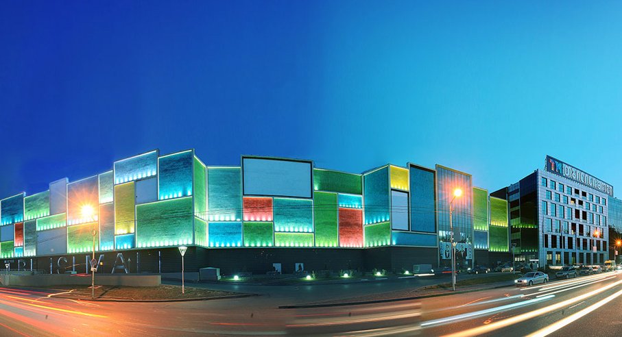 WEB сервер управления освещением в торгово-развлекательном центре «ТБИЛИСИ-МОЛЛ»